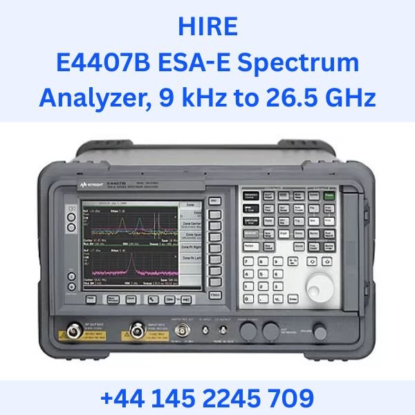 HIRE E4407B ESA-E Spectrum Analyzer 9 kHz to 26.5 GHz