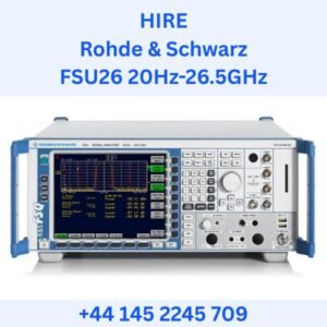 HIRE Rohde & Schwarz FSU26 20Hz-26.5GHz