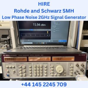 HIRE Rohde and Schwarz SMH Low Phase Noise 2GHz Signal Generator