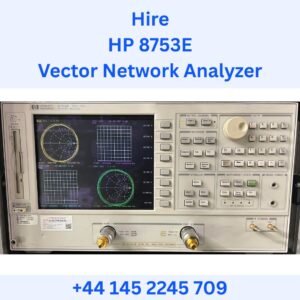 Agilent 8753E RF Network Analyzer, 30 kHz to 3 or 6 GHz