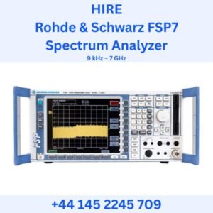 Rohde & Schwarz FSP7 Spectrum Analyzer 9 kHz – 7 GHz