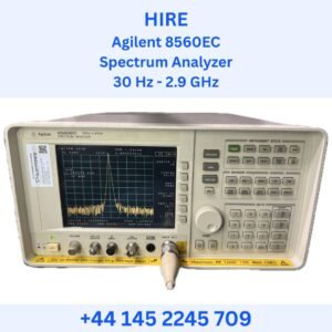 HIRE Agilent 8560EC Spectrum Analyser 30 Hz – 2.9 GHz