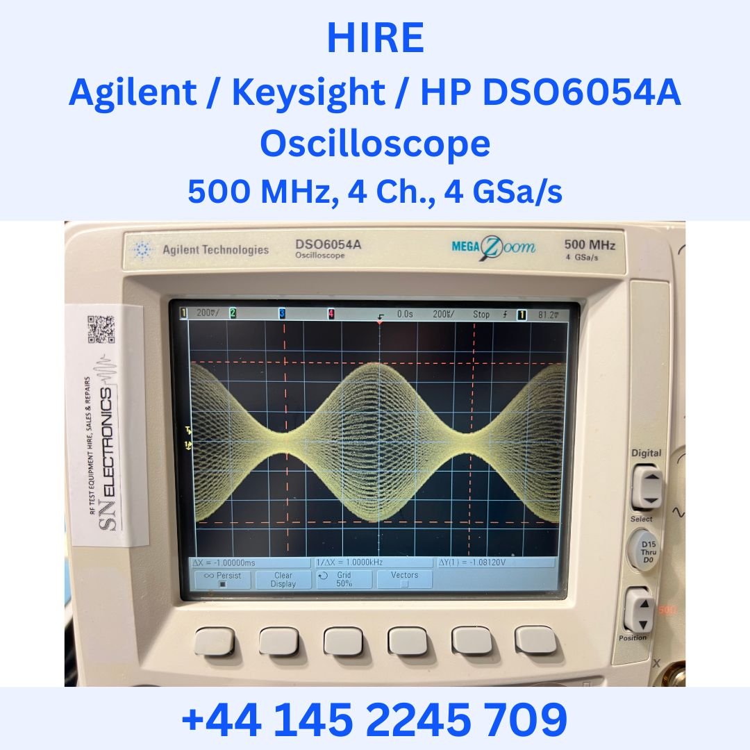 HIRE Agilent Keysight HP DSO6054A Oscilloscope