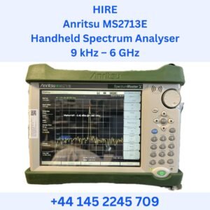 HIRE Anritsu MS2713E Handheld Spectrum Analyser 9 kHz – 6 GHz(1)