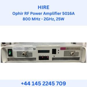 HIRE Ophir RF Power Amplifier 5016A 800 MHz – 2GHz, 25W