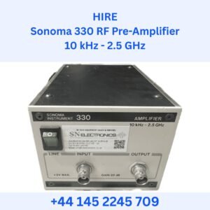 HIRE Sonoma 330 RF Pre-Amplifier 10 kHz – 2.5 GHz