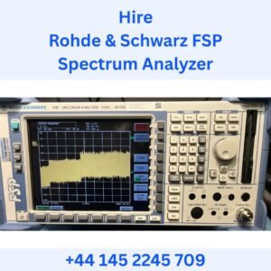 Rohde & Schwarz FSP38 Spectrum Analyser 9 kHz - 40 GHz