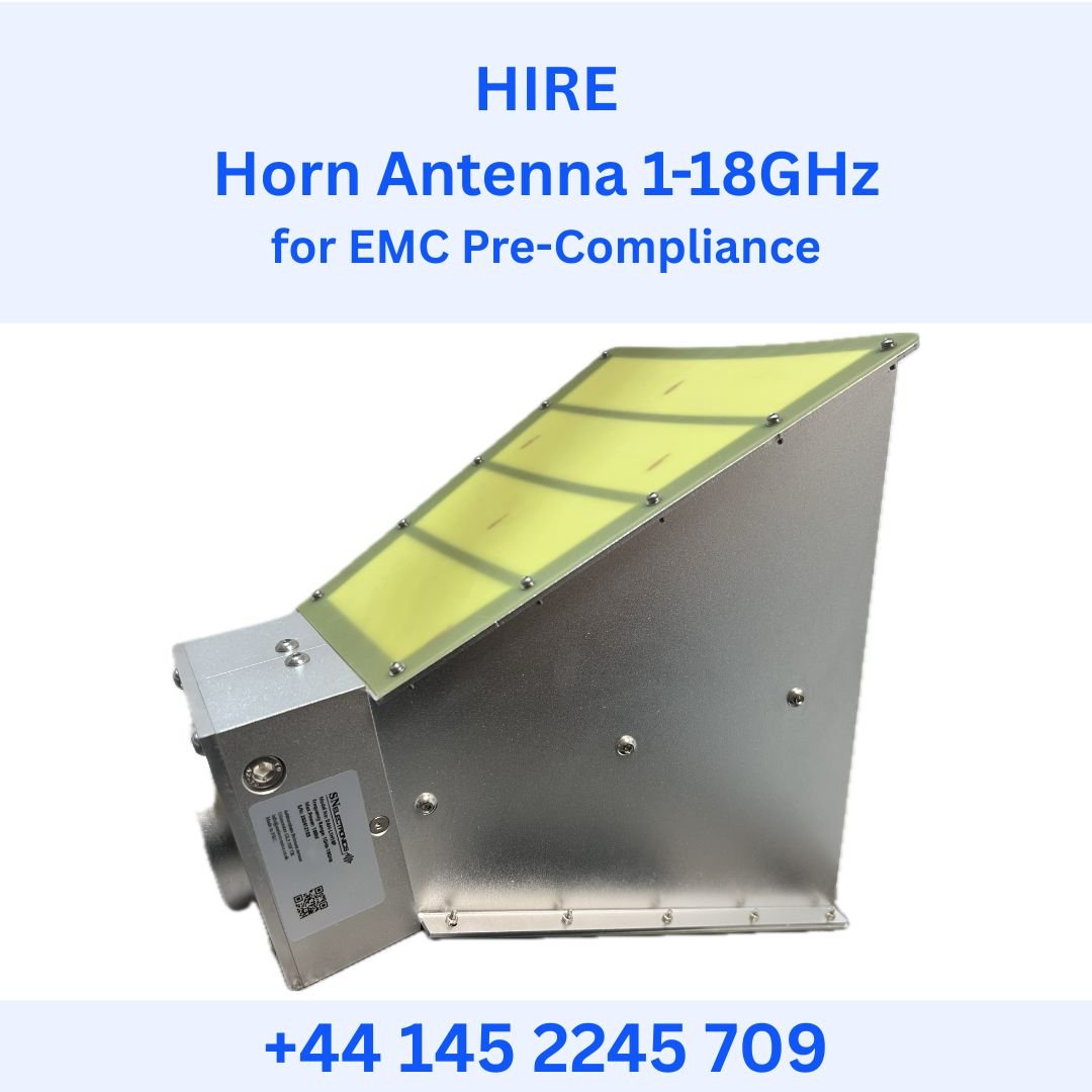 HIRE Horn Antenna 1-18GHz for EMC Pre-Compliance