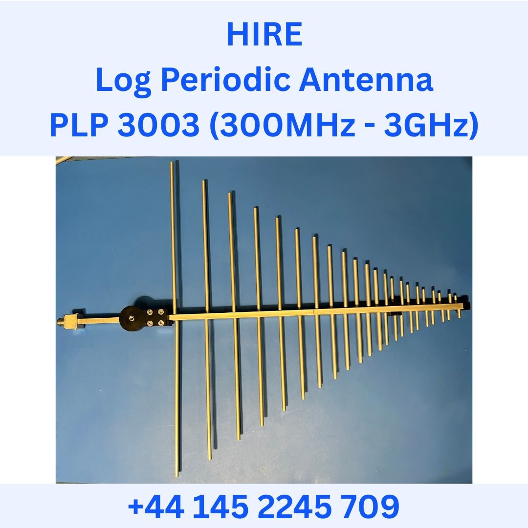 HIRE Log Periodic Antenna PLP 3003 (300MHz – 3GHz)