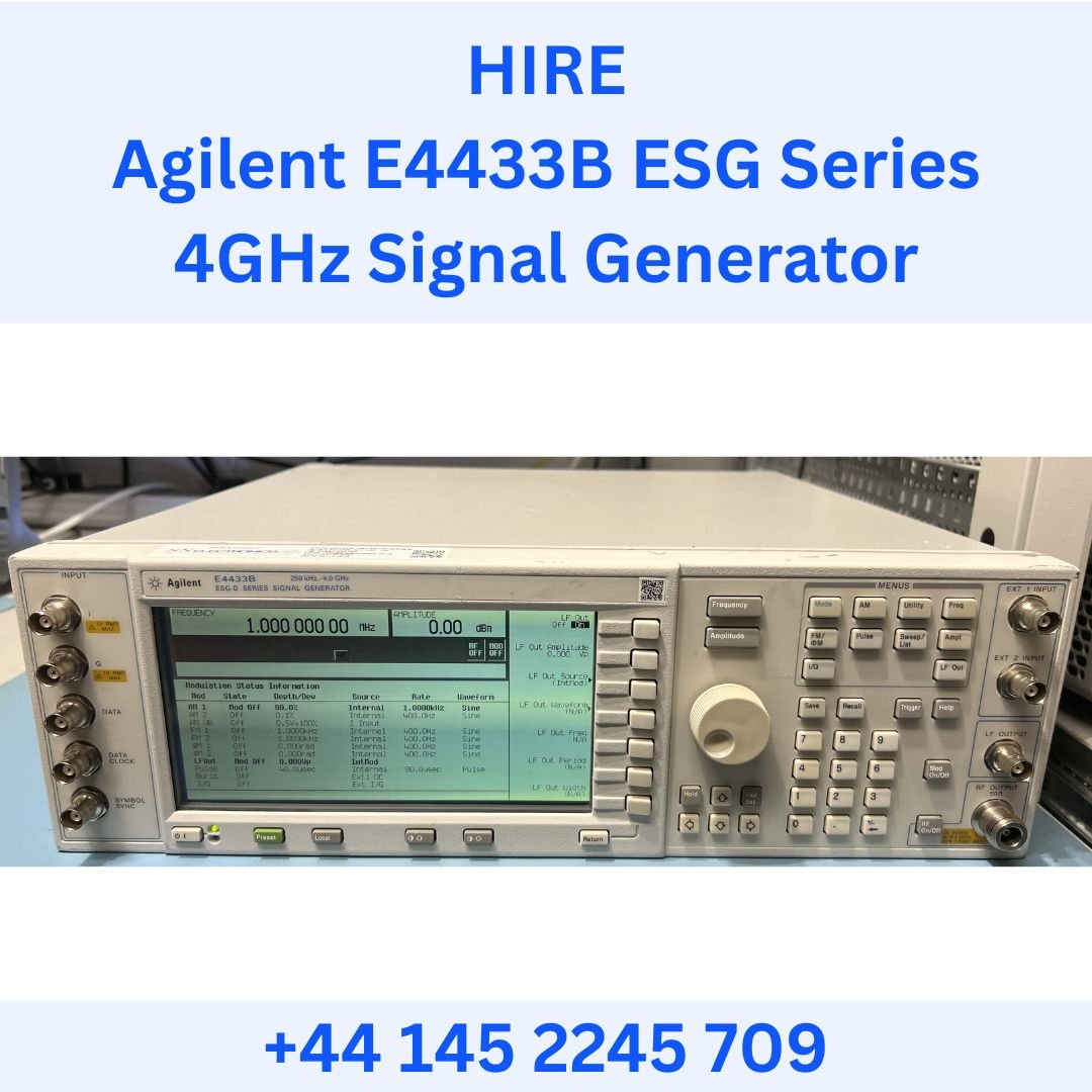 HIRE Agilent E4433B ESG Series 4GHz Signal Generator